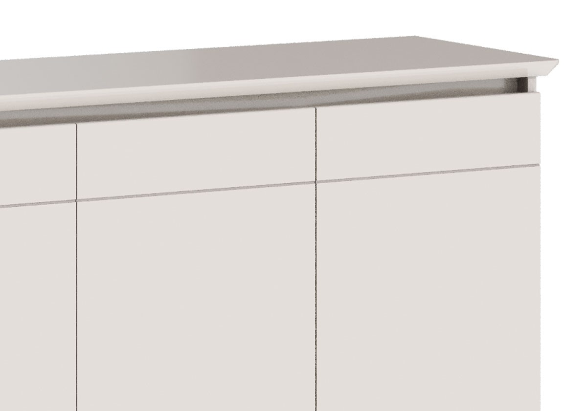 Buffet Classic 3 Portas Off White - Imcal Móveis