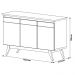 Buffet Classic 3Pts - Off White Nature