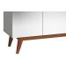Buffet Classic Branco Acetinado com espelho - Imcal Móveis