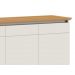 Buffet Classic Off White com Nature - Imcal Móveis