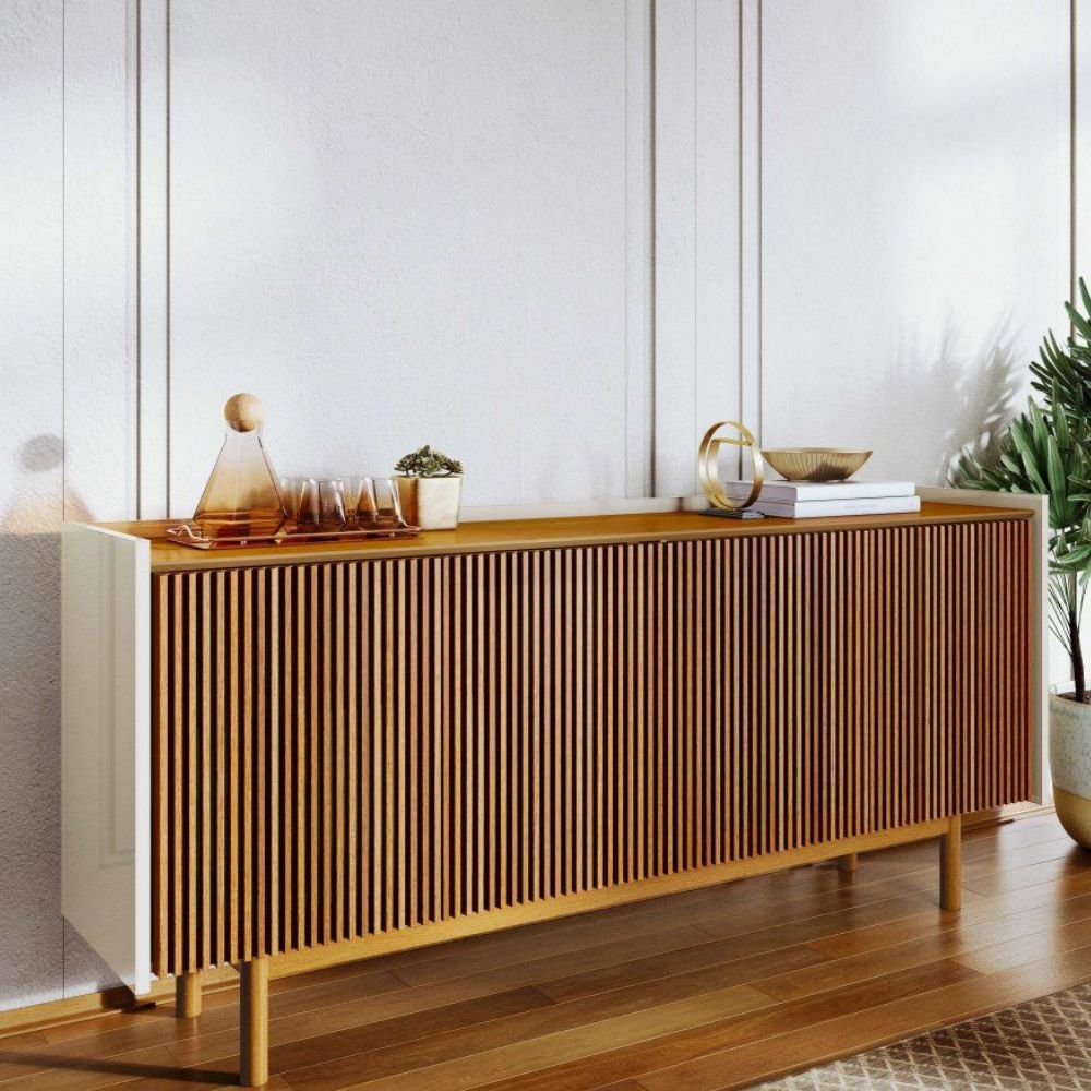 Buffet Dune 1.6 Ripado - Off White/Nature