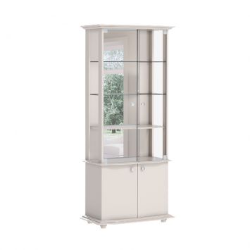 Cristaleira Monalisa 4 PT Off White