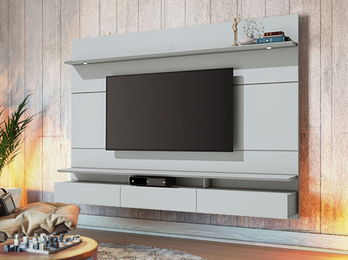 Home Suspenso Decore Led 1.8 Branco Acetinado - Imcal Móveis