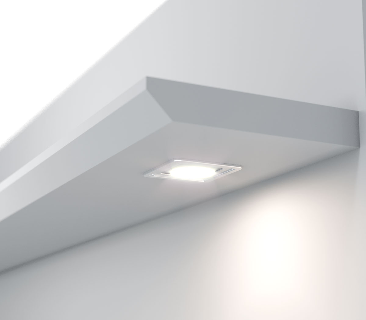 Home Suspenso Decore Led 1.8 Branco Acetinado - Imcal Móveis
