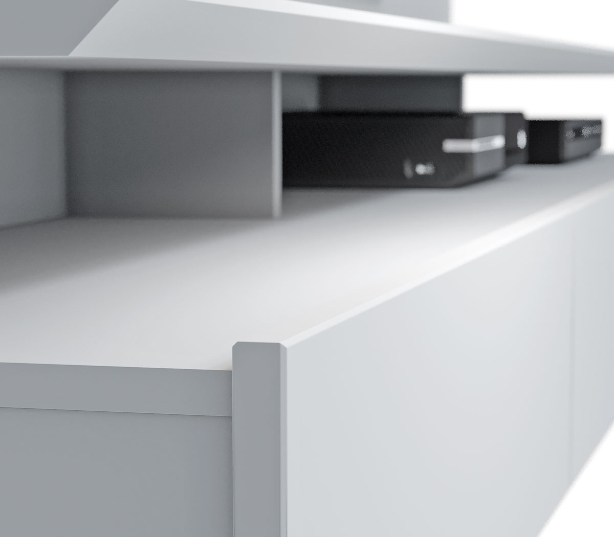 Home Suspenso Decore Led 1.8 Branco Acetinado - Imcal Móveis