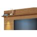 Home Suspenso Decore Led 2.2 Freijó com Off White - Imcal Móveis