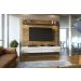 Home Suspenso Vidratto 1.8 Freijó com Off White - Imcal Móveis
