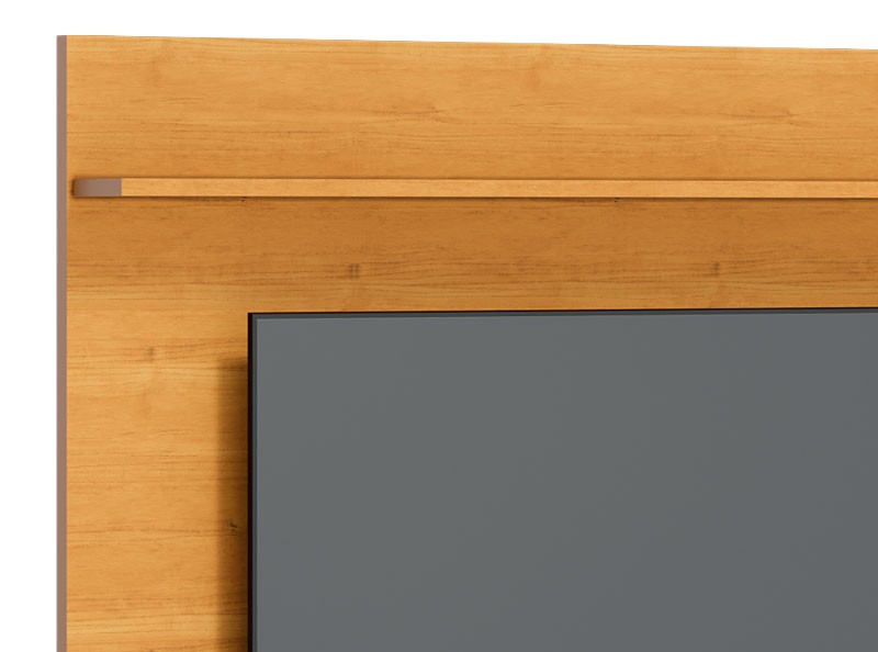 Home Theater Boss 1.8 Nature com Off White - Imcal Móveis