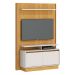 Home Theater Fit Nature com Off White - Imcal Móveis