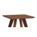 Mesa Lateral Classic Quadrada Freijó - Imcal Móveis