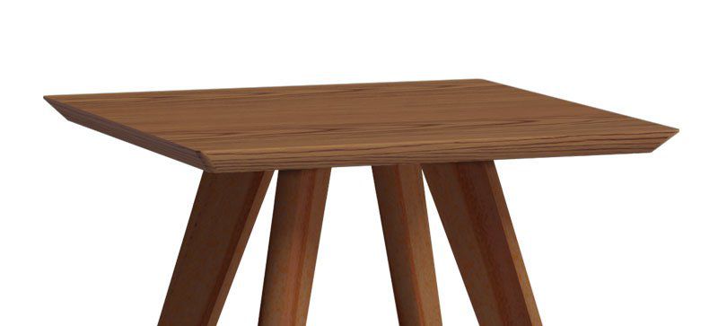 Mesa Lateral Classic Quadrada Freijó - Imcal Móveis