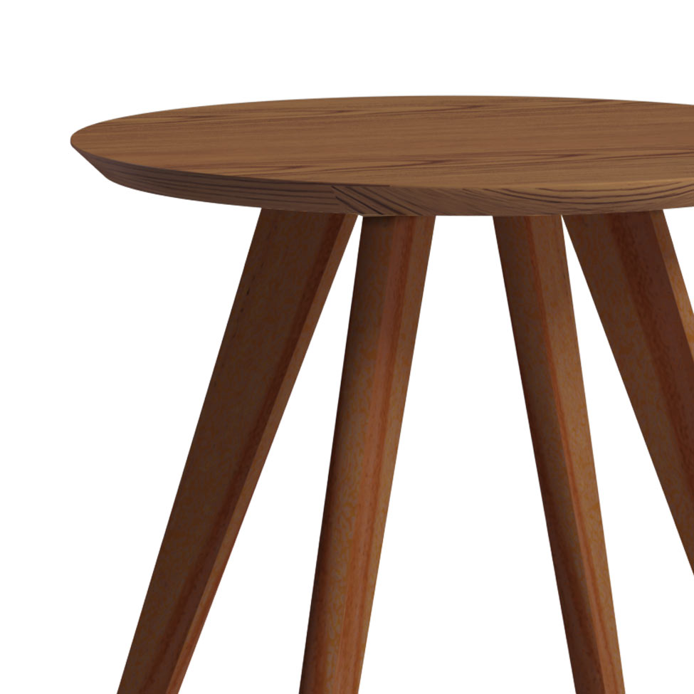 Mesa Lateral Classic Redonda Freijo