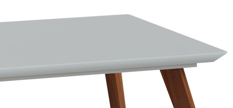 Mesa de Centro Classic Branco Acetinado - Imcal Móveis