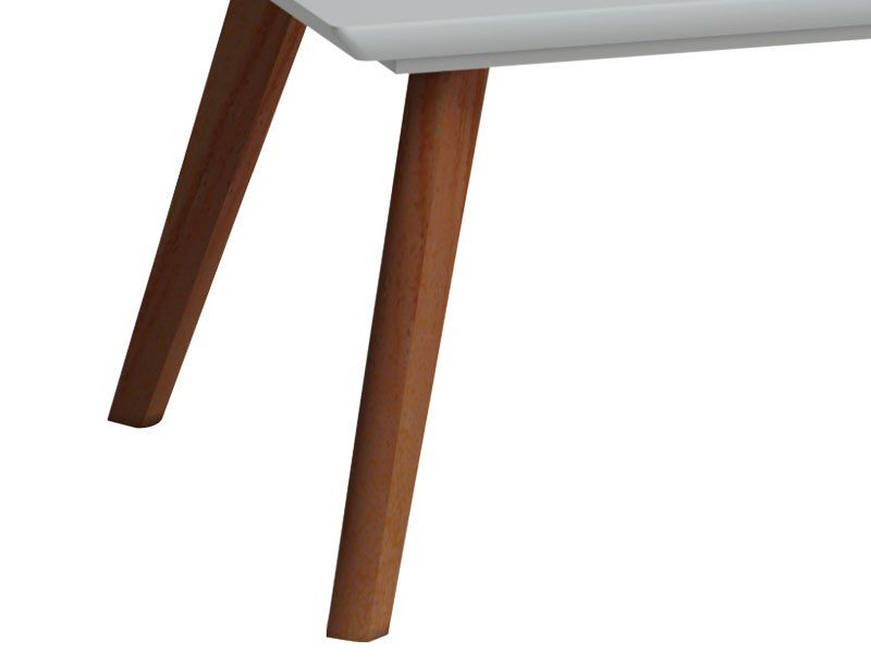 Mesa de Centro Classic Branco Acetinado - Imcal Móveis