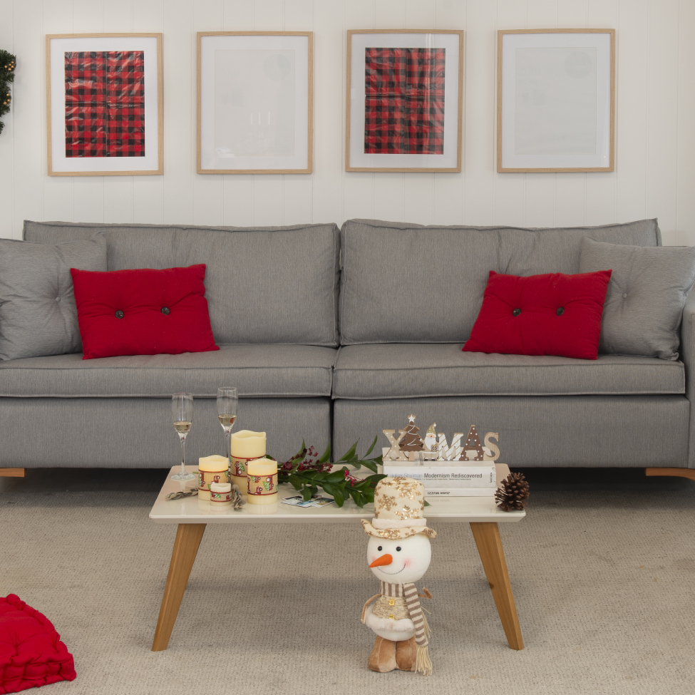 Mesa de Centro Classic Retangular Off White
