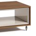 Mesa de Centro Opera Retangular Off White e Freijo Touch