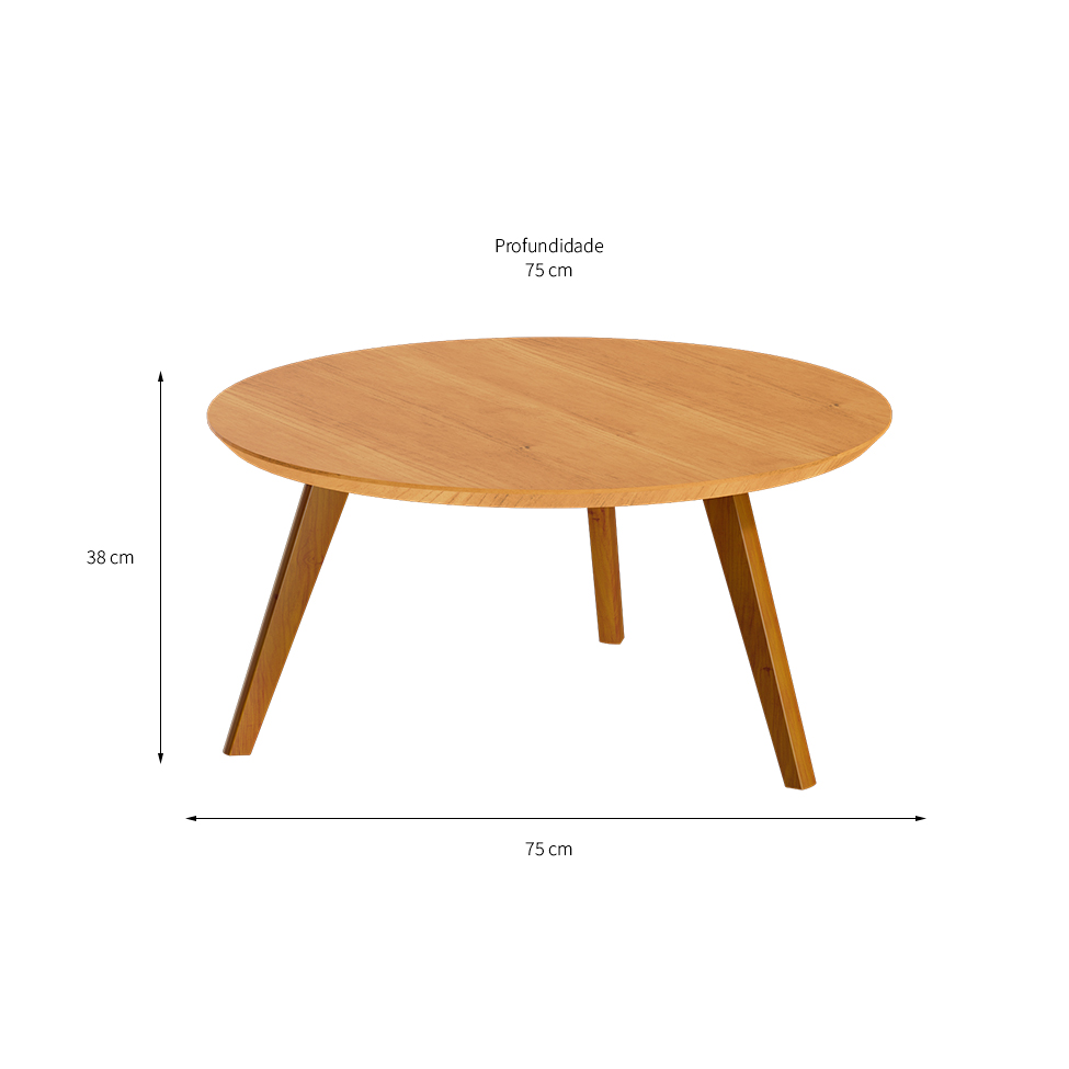 Mesa de Centro Redonda Classic Nature