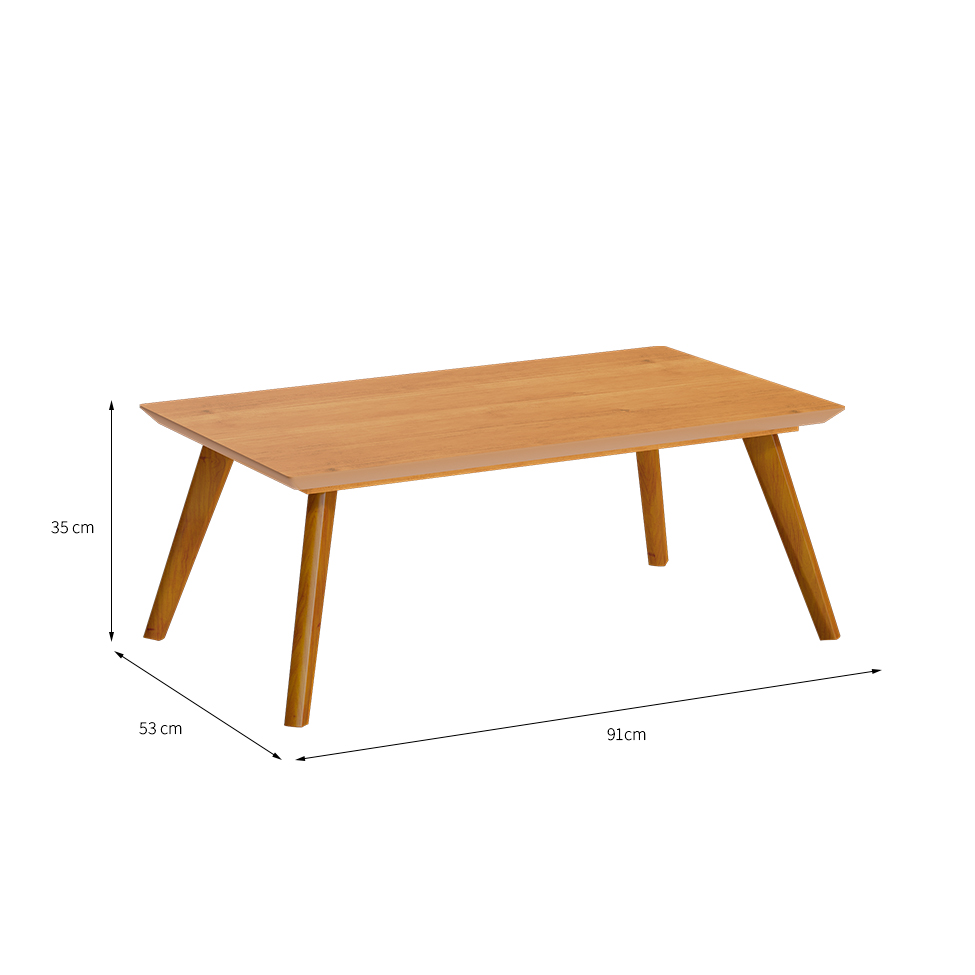 Mesa de Centro Retangular Classic Nature