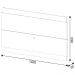 Painel Classic  1.4 - Off White com Natural