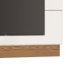 Painel Para TV 60 Polegadas Classic II Off White com Freijó Touch