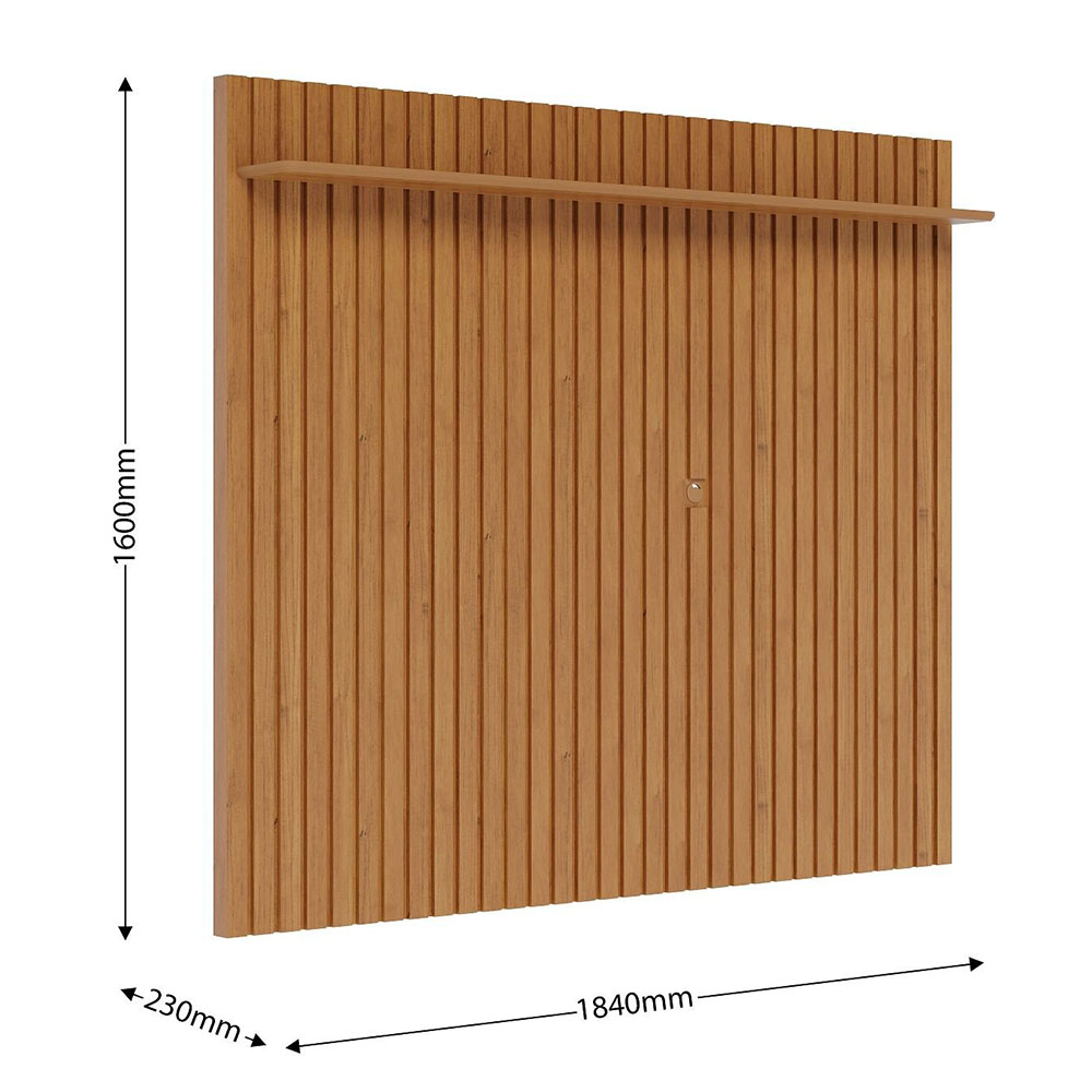 Painel Ripado Loft 1.8 - Nature
