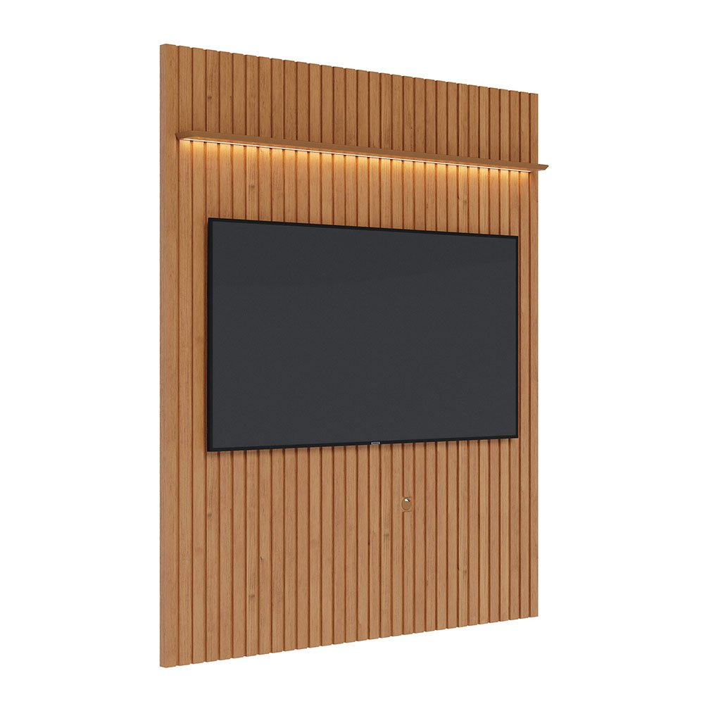 Painel Ripado Prime 1.4 com Led - Nature