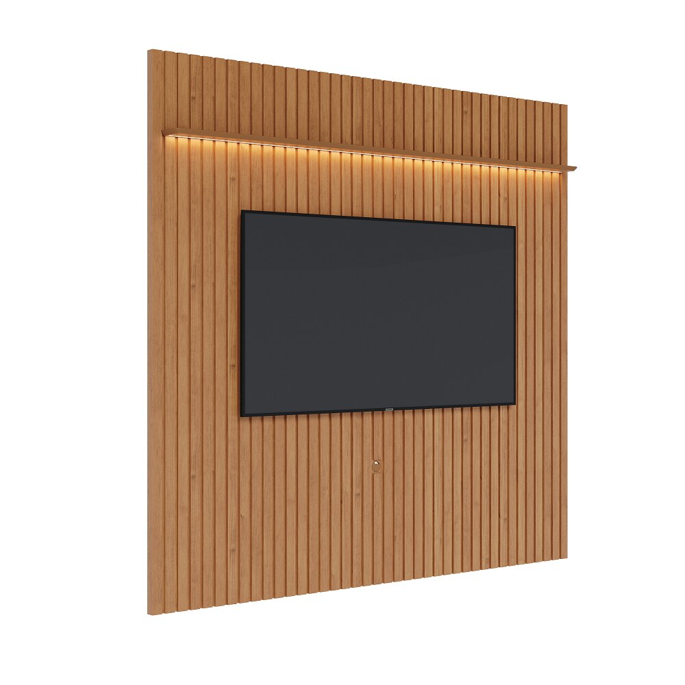 Painel Ripado Prime 2.2 com Led - Nature