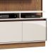 Painel para TV 40 Polegadas Fit Freijó com Off White 122 cm