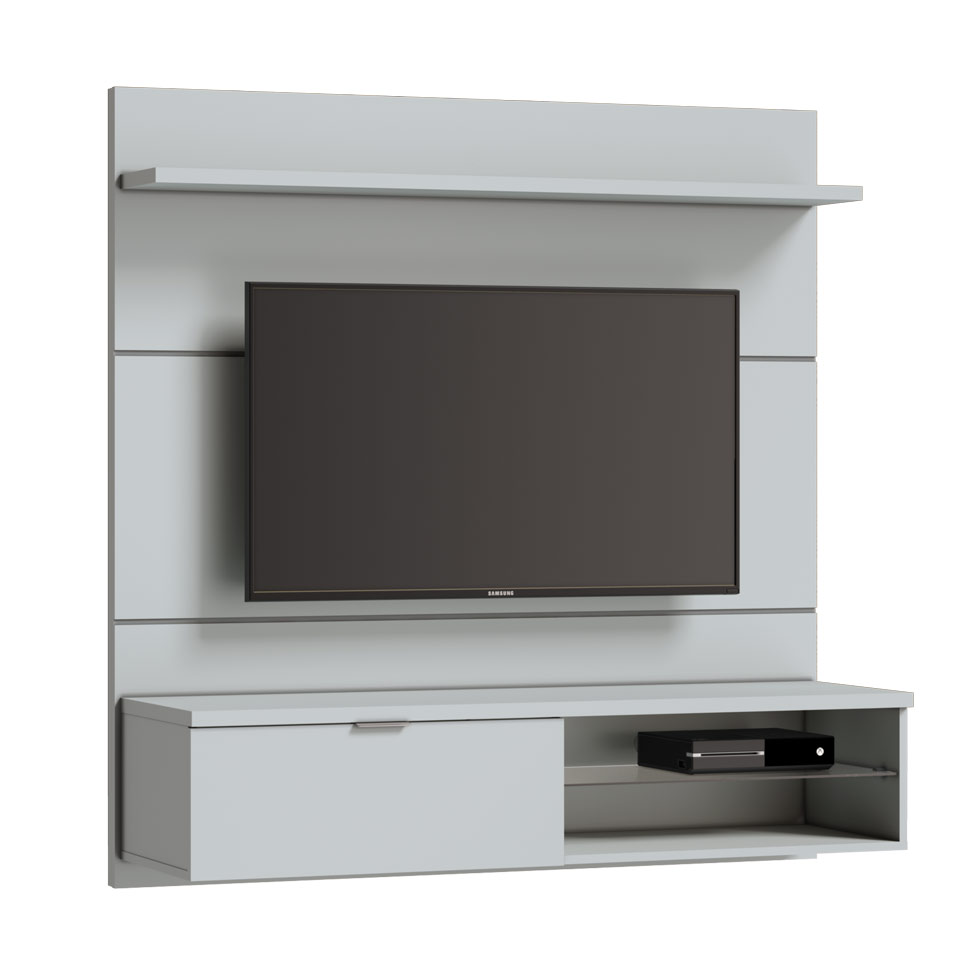 Painel para TV 50 Polegadas Soul 1 GV Branco Acetinado