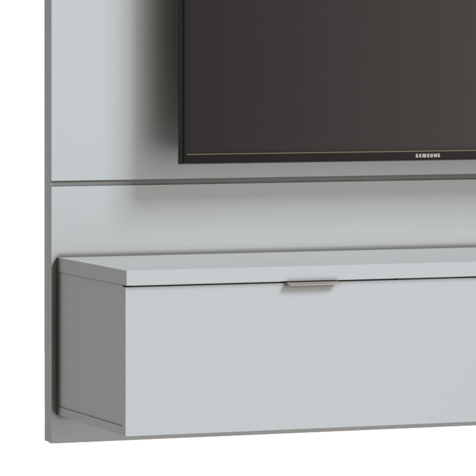 Painel para TV 50 Polegadas Soul 1 GV Branco Acetinado
