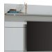 Painel para TV 60 Polegadas Decore Led I 3 GV Branco Acetinado