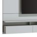 Painel para TV 60 Polegadas Decore Led III 3 GV Branco Acetinado