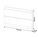 Painel para TV Classic 1.4 Branco Acetinado - Imcal Móveis