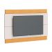 Painel para TV Classic 1.4 Off White com Nature - Imcal Móveis