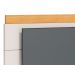 Painel para TV Classic 1.4 Off White com Nature - Imcal Móveis