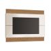 Painel para TV Classic 1.8 Off White com Freijó - Imcal Móveis