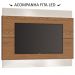 Painel para TV Classic 180cm Freijó/Off White - Imcal 