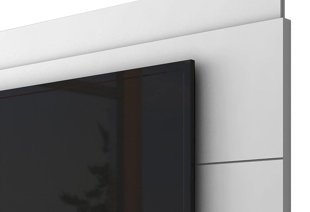 Painel para TV Classic 2.2 Branco Acetinado - Imcal Móveis