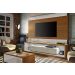 Painel para TV Classic 2.2 Freijó com Off White - Imcal Móveis