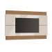 Painel para TV Classic 2.2 Off White com Freijó - Imcal Móveis