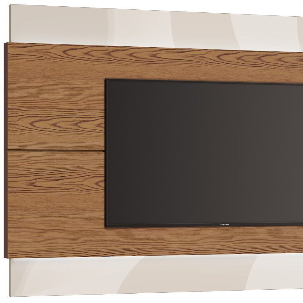 Painel para TV Classic 218cm Freijó/Off White - Imcal 