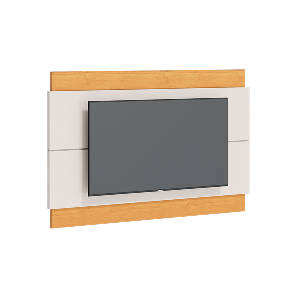 Painel para TV até 50 Polegadas Classic Off White e Nature