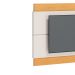 Painel para TV até 50 Polegadas Classic Off White e Nature
