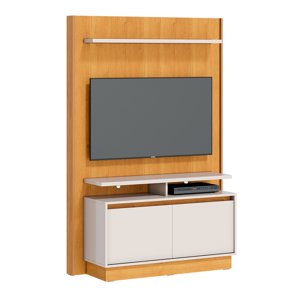 Painel para TV até 50 Polegadas Fit Nature e Off White