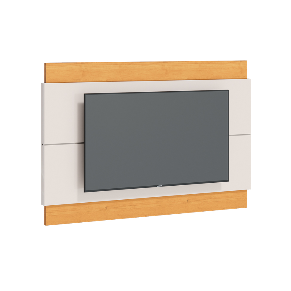 Painel para TV até 60 Polegadas Classic II Off White e Nature