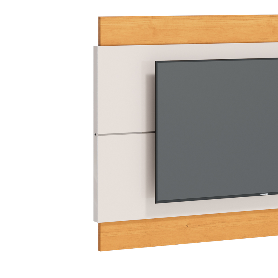 Painel para TV até 60 Polegadas Classic II Off White e Nature
