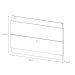 Painel para TV até 60 Polegadas Classic Off White e Nature