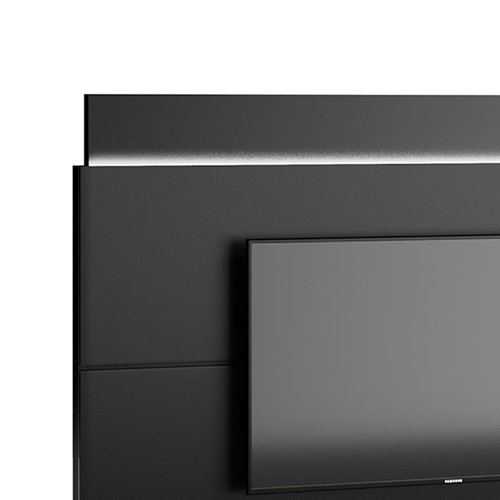 Painel para TV até 60 Polegadas Classic Preto 180 cm