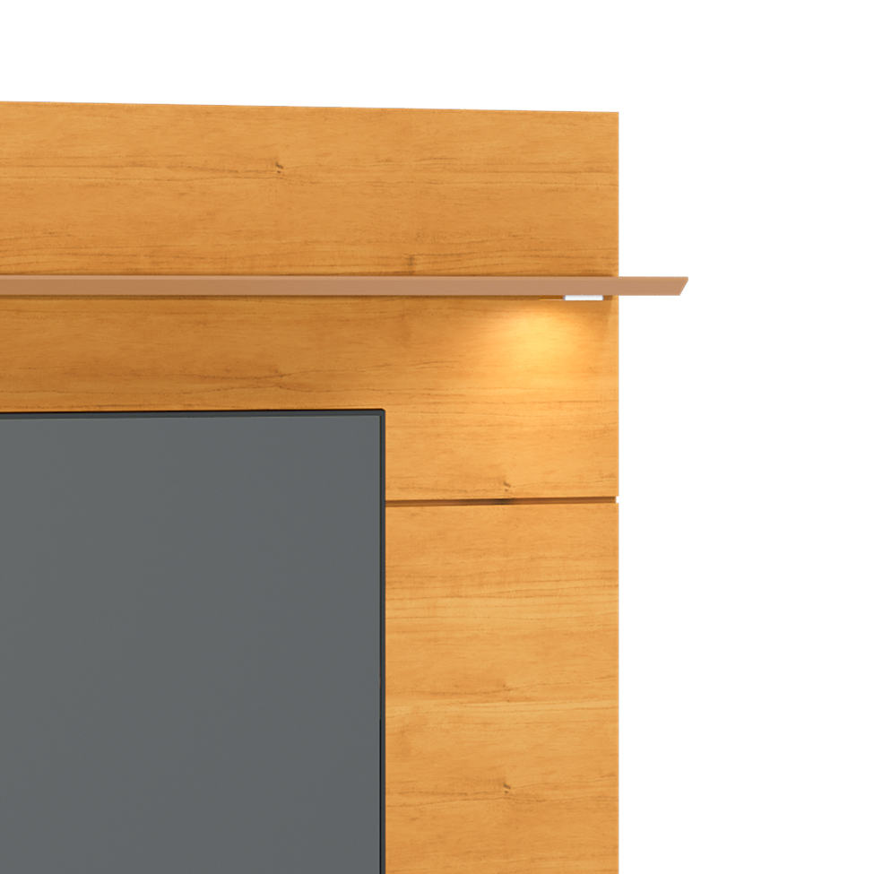 Painel para TV até 60 Polegadas Decore Nature e Off White 218 cm