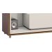 Rack Ópera 1.8 Off White com Freijó - Imcal Móveis